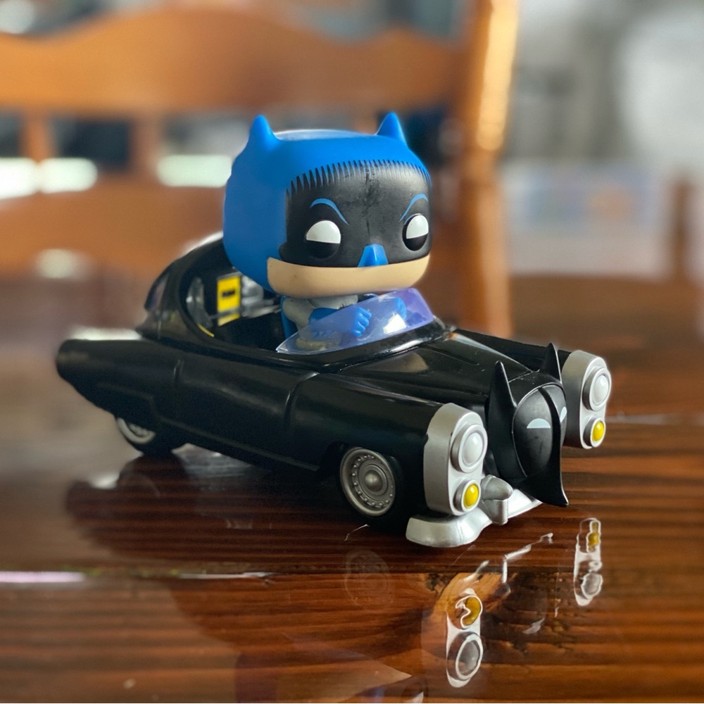 Funko Pop! Rides; Batman 80th 1950/ BATMOBILE/ used - Picture 1 of 5